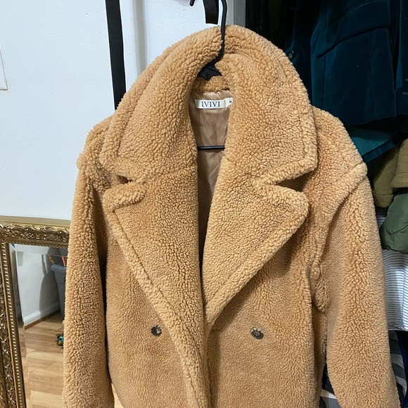 Jackets & Blazers - Oversized Teddy Jacket